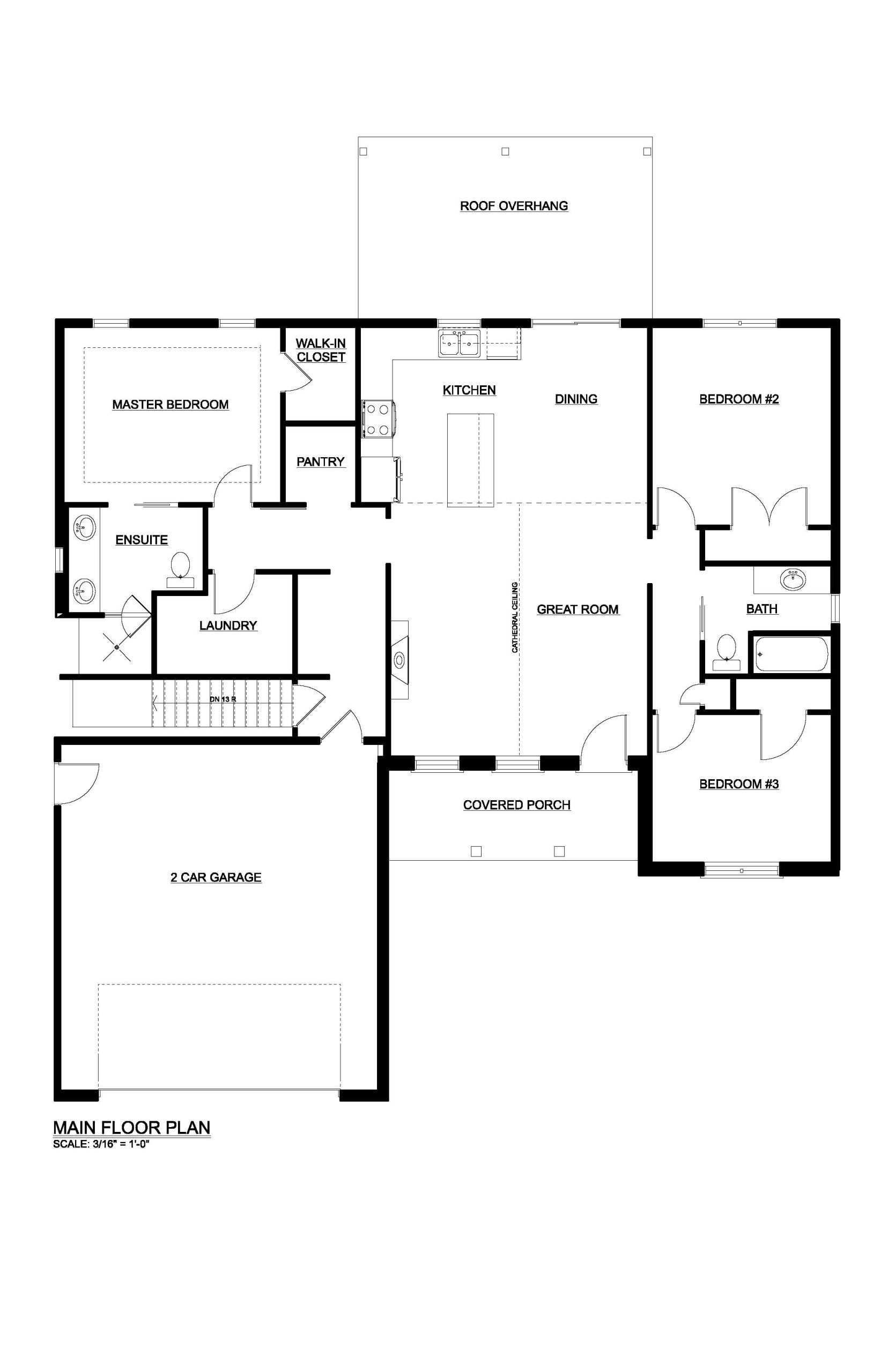 Custom RL - Presentation-MAIN FLOOR A MP Custom Homes new build home in St. Thomas and surrounding area.