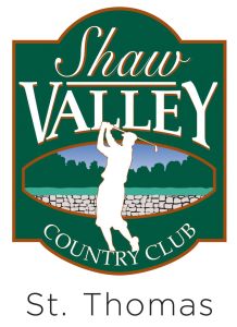 Shaw Valley logo Shaw Valley new build condo units built by MP Custom Homes available in St. Thomas Ontario.